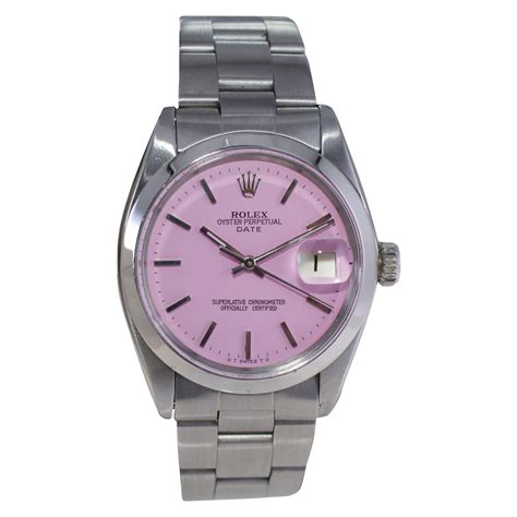 pink rolex op|rolex oyster steel pink dial.